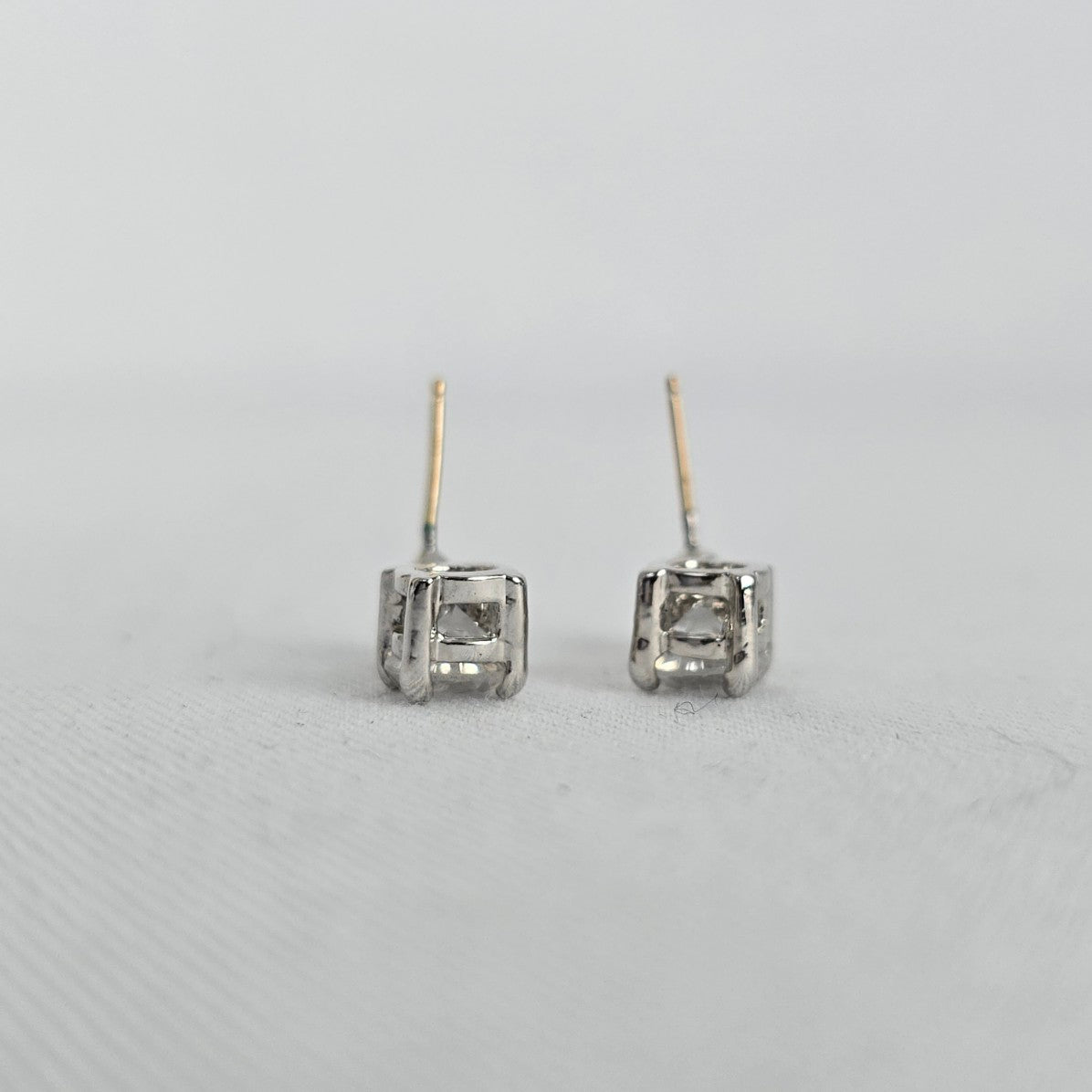 Swarovski Crystal Silver Stud Earrings