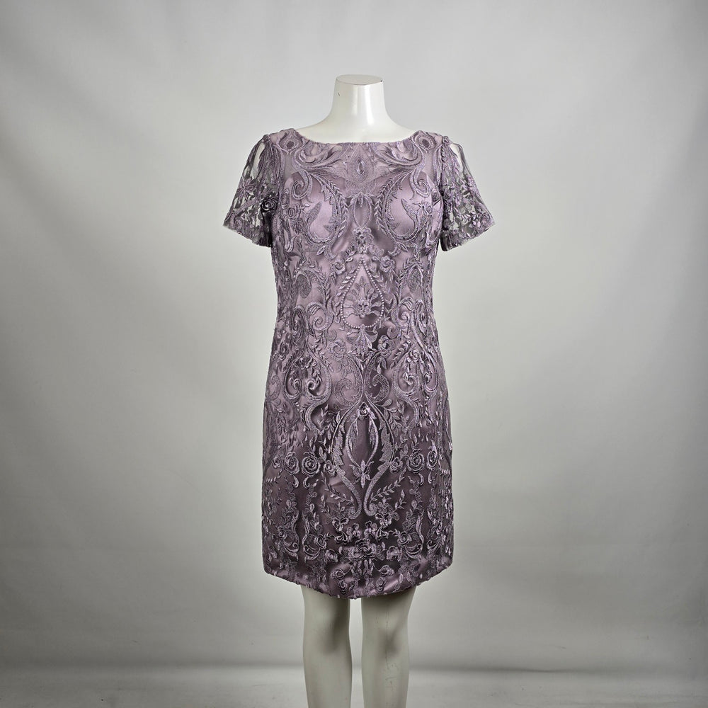 JJ's House Lavender Lace Mini Dress Size M