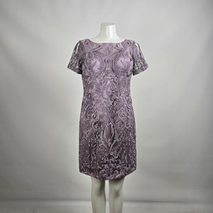 JJ's House Lavender Lace Mini Dress Size M