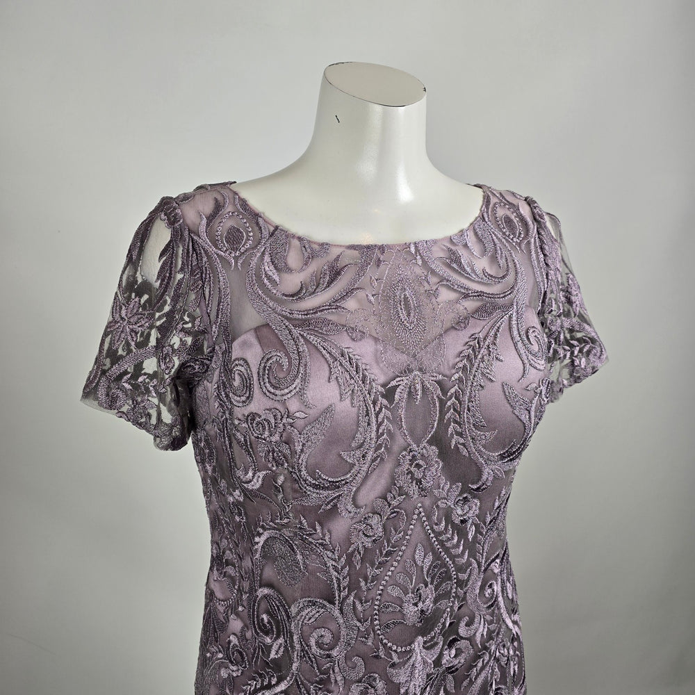 JJ's House Lavender Lace Mini Dress Size M