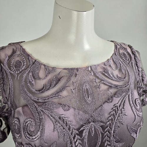 JJ's House Lavender Lace Mini Dress Size M