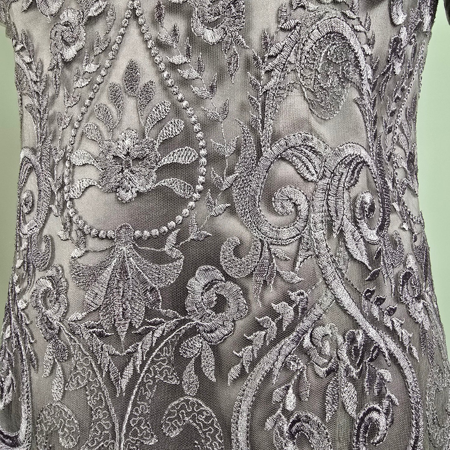 JJ's House Lavender Lace Mini Dress Size M