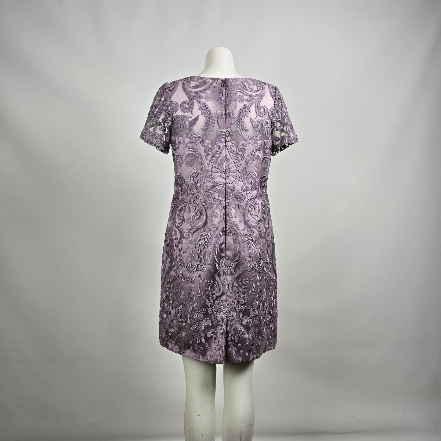 JJ's House Lavender Lace Mini Dress Size M