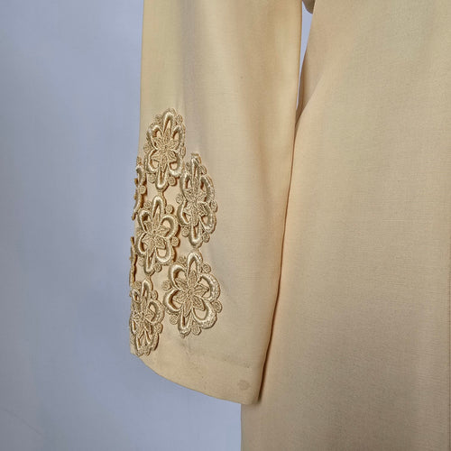 Vintage Yellow Blazer & Skirt Set Size 5/6