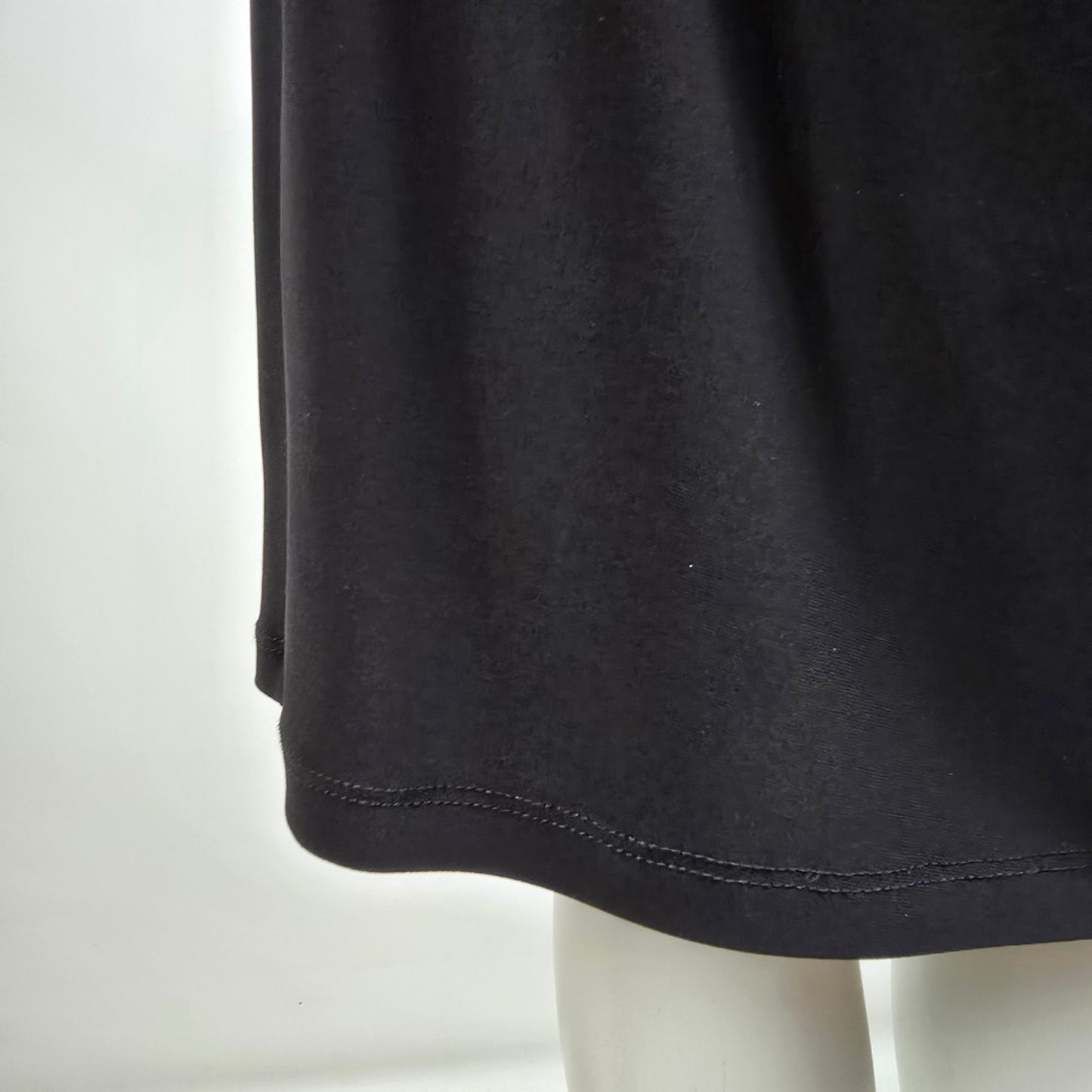 Frank Lyman Black Dress Size 16 Draped Sheath Cocktail Work Office Classic