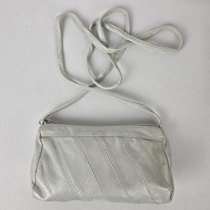 Ngan's Leather Goods White Small Shoulder Purse