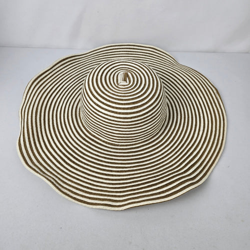 Easy Gardener White & Brown Sun Hat