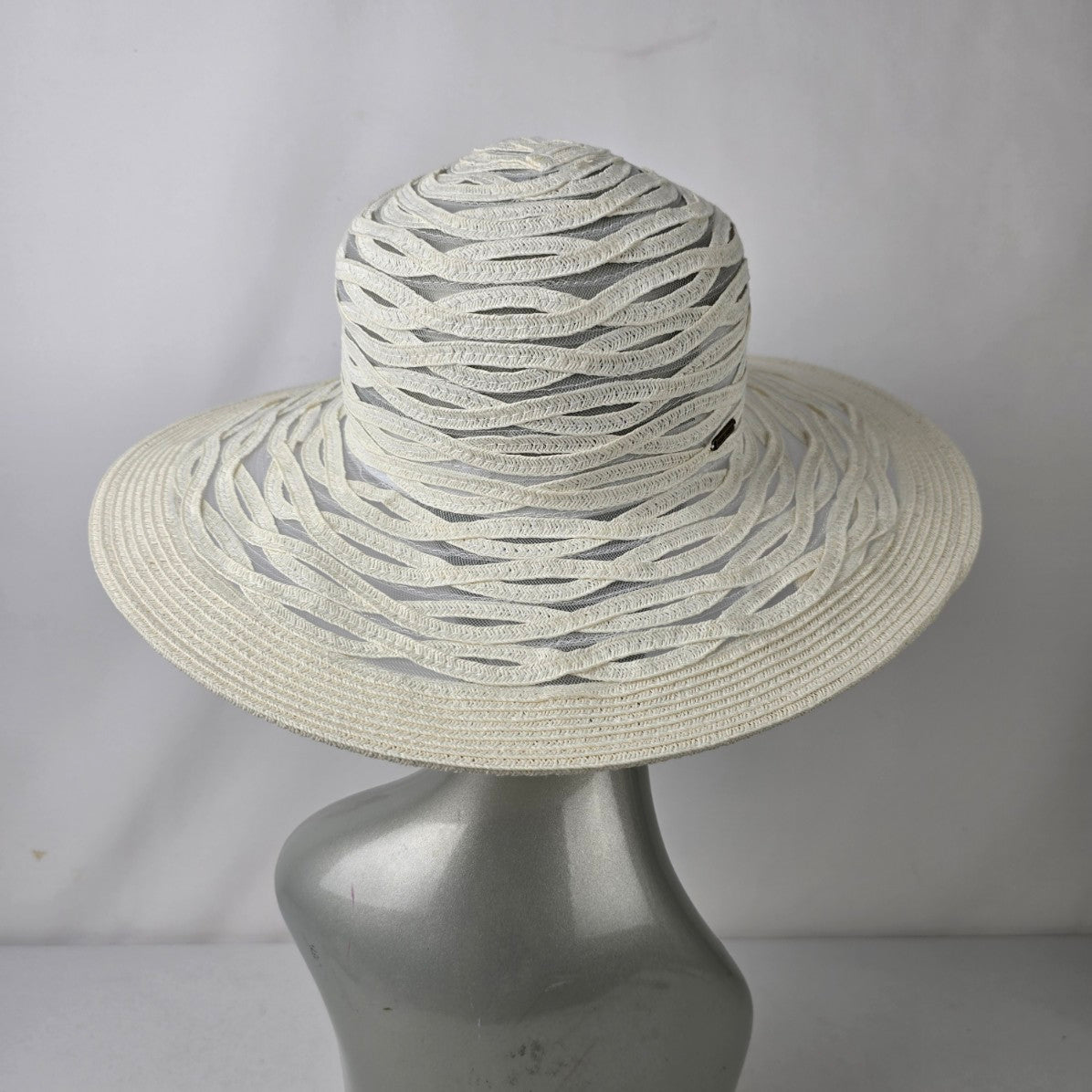 Nine West White Sun Hat