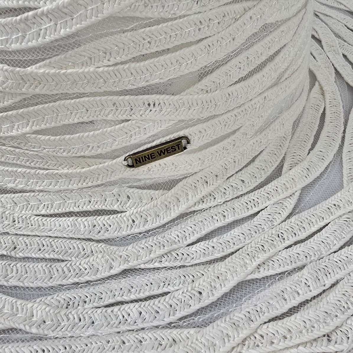 Nine West White Sun Hat
