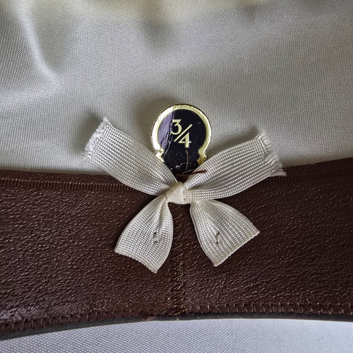 Vintage Stetson Grey & Black Fedora Hat