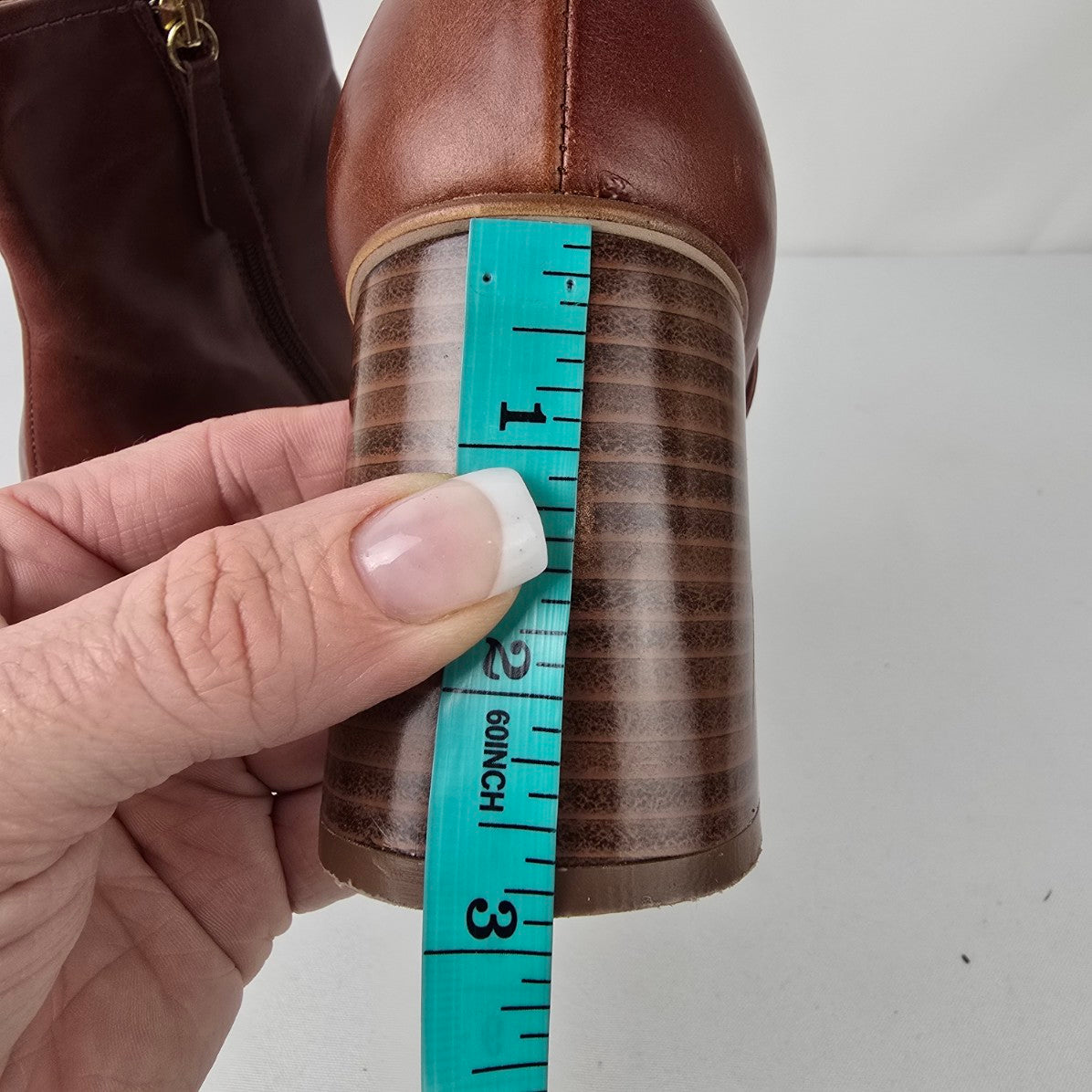 Shoe The Bear Brown Leather Ankle Boots Size 8