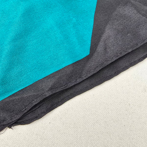 Vintage Blue & Teal Square Scarf