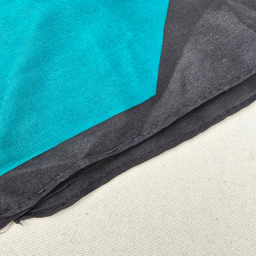 Vintage Blue & Teal Square Scarf
