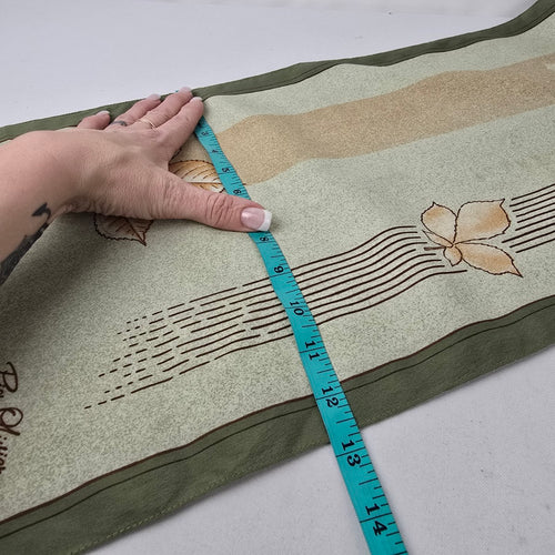 Vintage Pier Oliver Paris Floral Straight Scarf