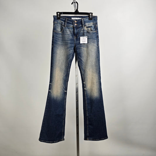 Bershka Bootcut Low Rise Jeans Size 6
