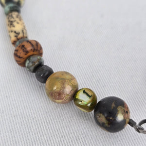 Silpada Natural Stone Beaded 925 Sterling Silver Necklace