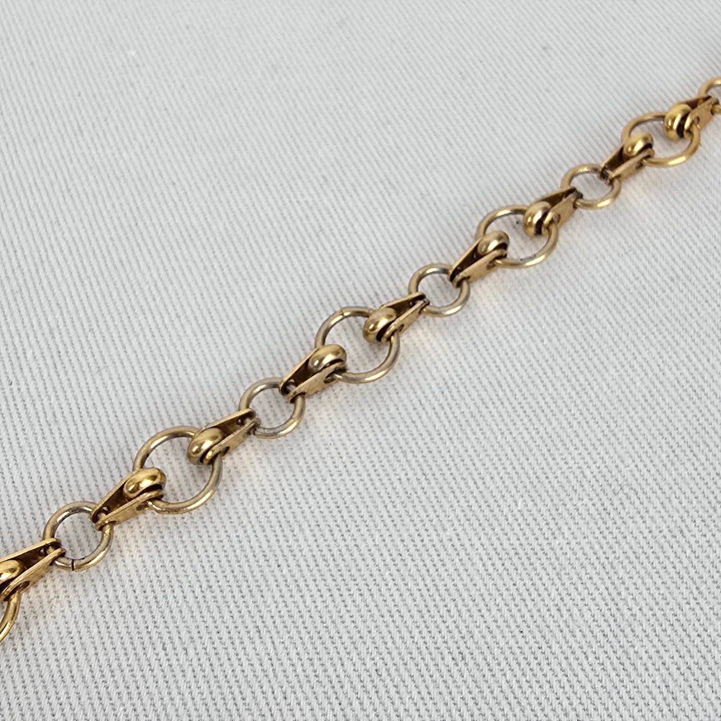 Fifth Avenue Gold Tone Chain Link Necklace