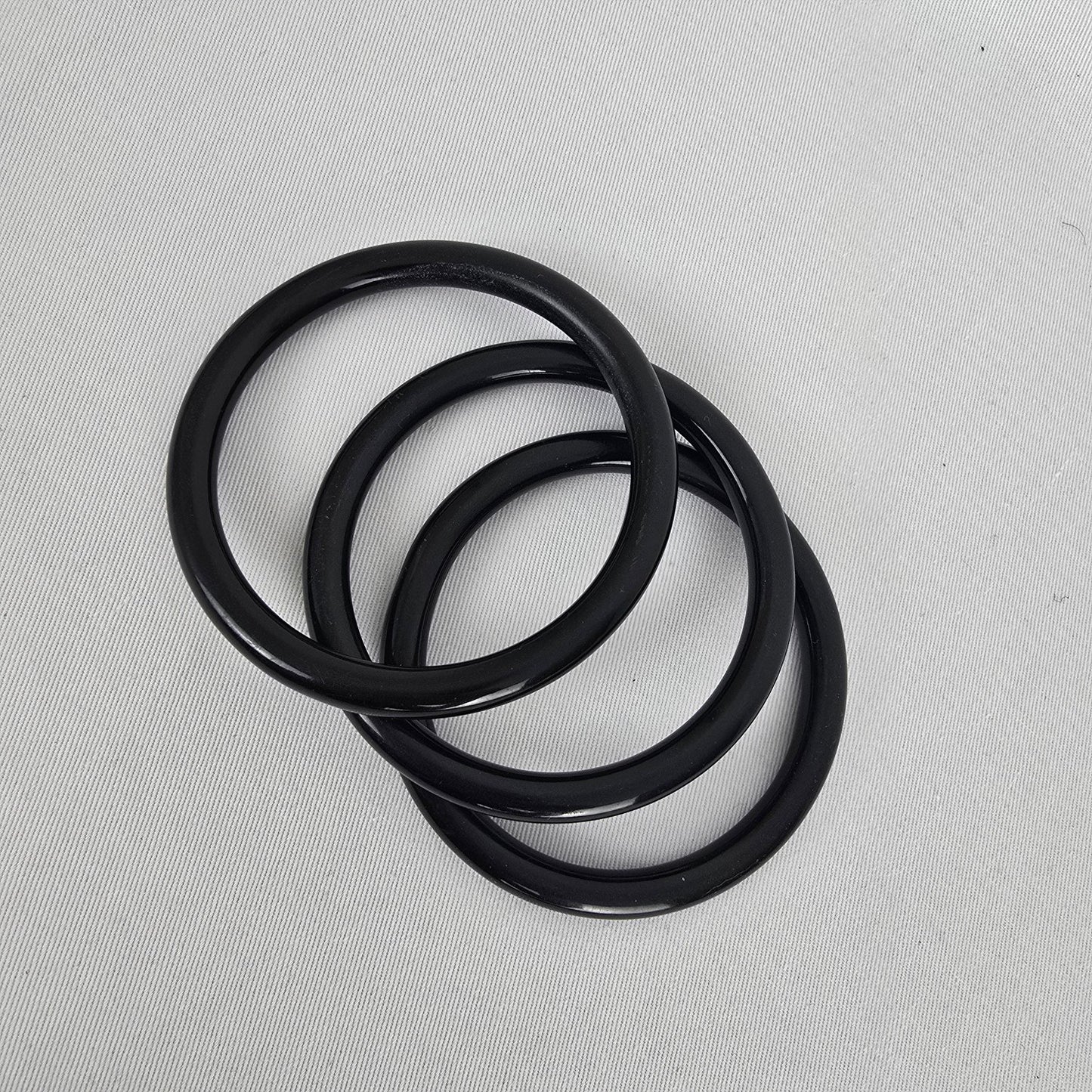 Vintage Black Set of 3 Bangle Bracelets