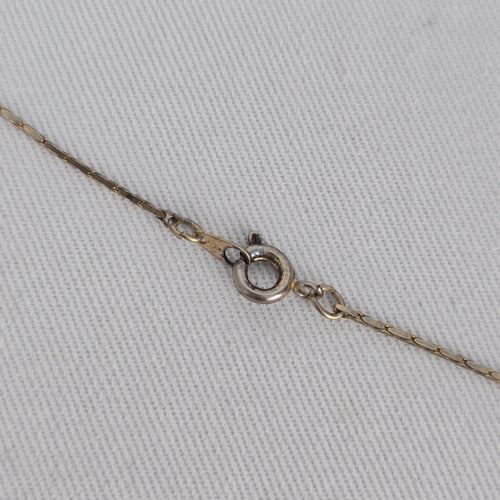 Vintage Micro Mosaic Necklace Floral Charm Drops Gold Tone Statement Necklace