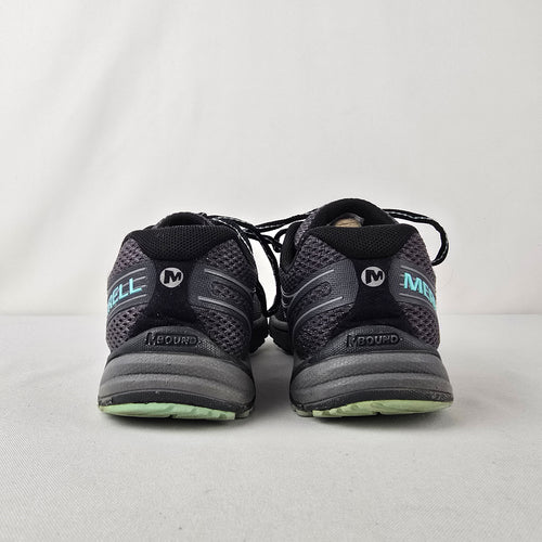 Merrell Bare Access Black Athletic Trail Running Shoes Vibram Sole 8.5
