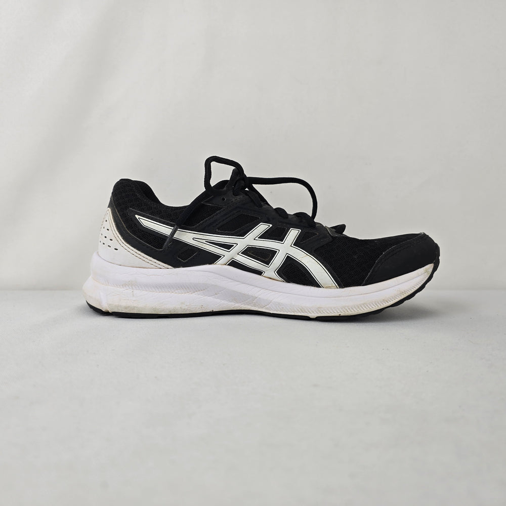 ASICS Black Athletic Running Shoes Wide 8.5 Comfort Trainer Sneakers