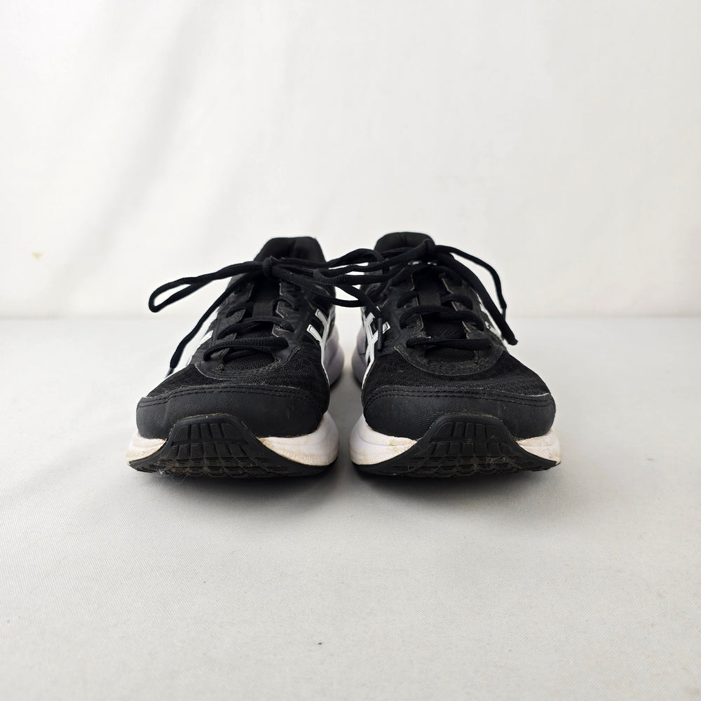 ASICS Black Athletic Running Shoes Wide 8.5 Comfort Trainer Sneakers