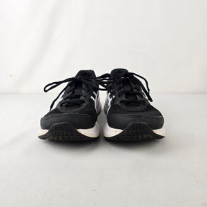ASICS Black Athletic Running Shoes Wide 8.5 Comfort Trainer Sneakers