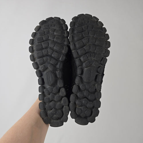 Skechers Woven Slip On Sneakers Size 8.5 Black Memory Foam