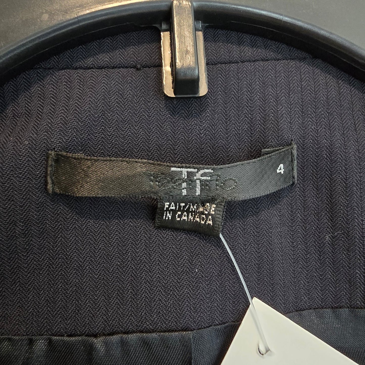 Teenflo 100% Wool Blazer Women’s 4 Made in Canada Tailored Jacket