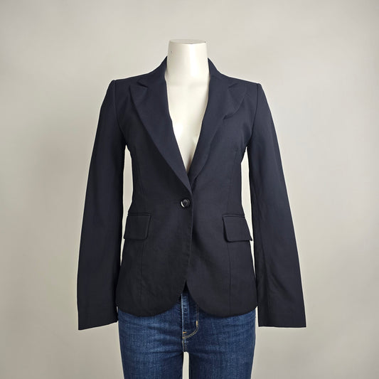 Teenflo 100% Wool Blazer Women’s 4 Made in Canada Tailored Jacket