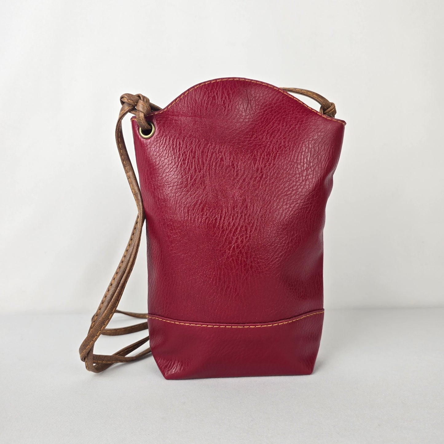 HEROING Red Leather Crossbody Bag Small Everyday Purse Canada
