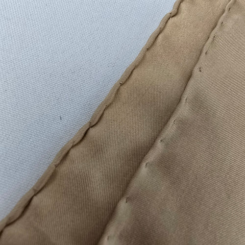 Vintage Burberrys Silk Scarf Made in Italy Equestrian Print Beige Square