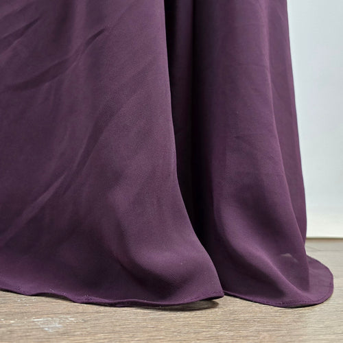 Sorella Vita Plum One Shoulder Bridesmaid Dress Ruched Formal Gown Size L/XL