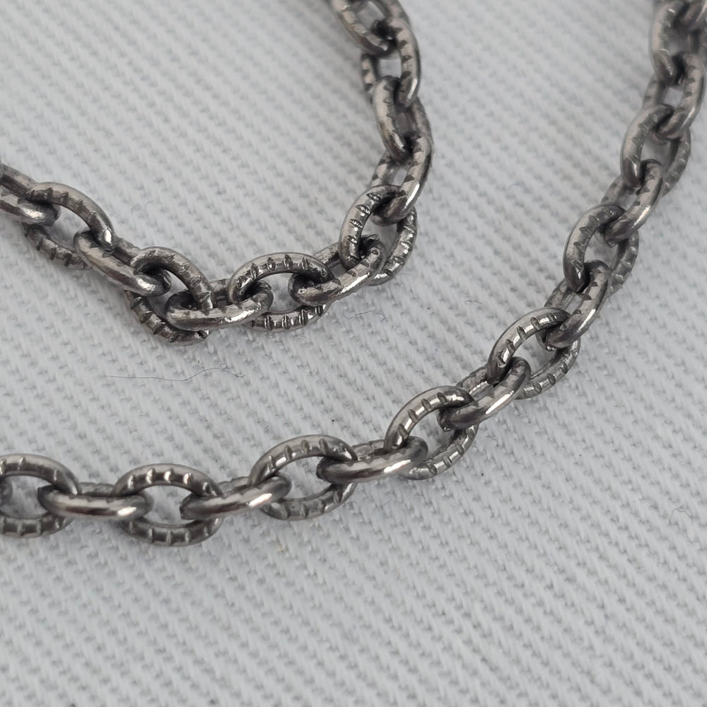 Vintage Style Turquoise Pendant Necklace Southwestern Figure Silver Tone Chain