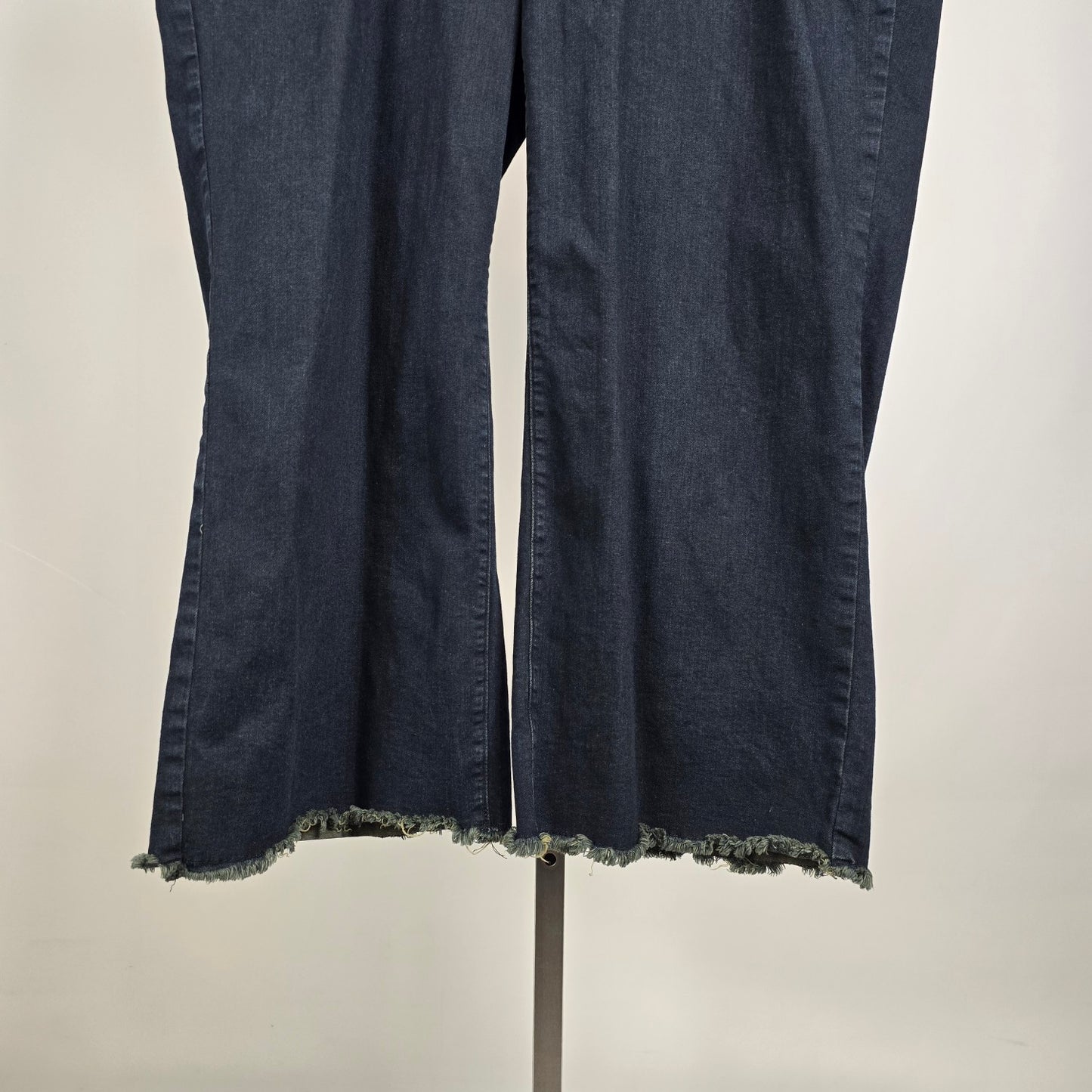 NYDJ Teresa Wide Leg Jeans 20W Dark Wash Lift Tuck Denim Plus Size