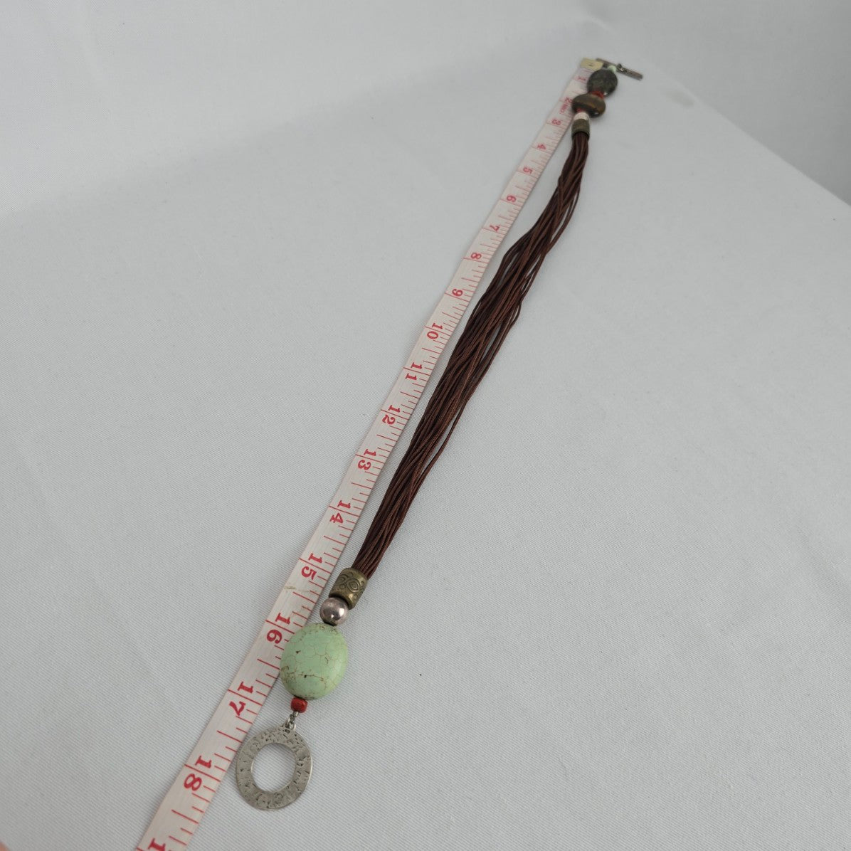 Silpada Sterling Silver Toggle Necklace Tiger’s Eye & Mixed Stone Statement