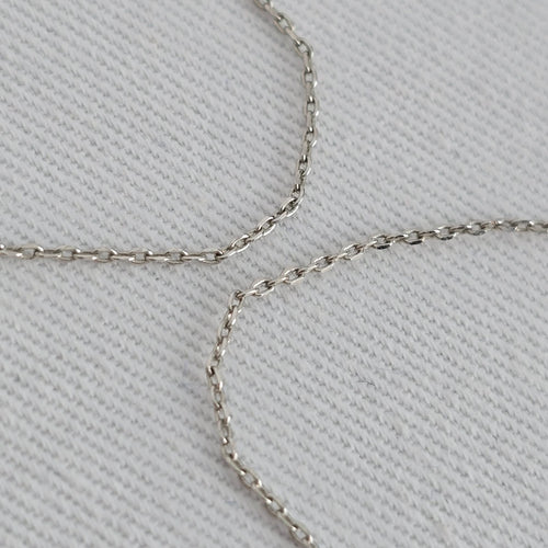 Hexagon Halo Crystal Pendant Necklace Silver Tone Dainty