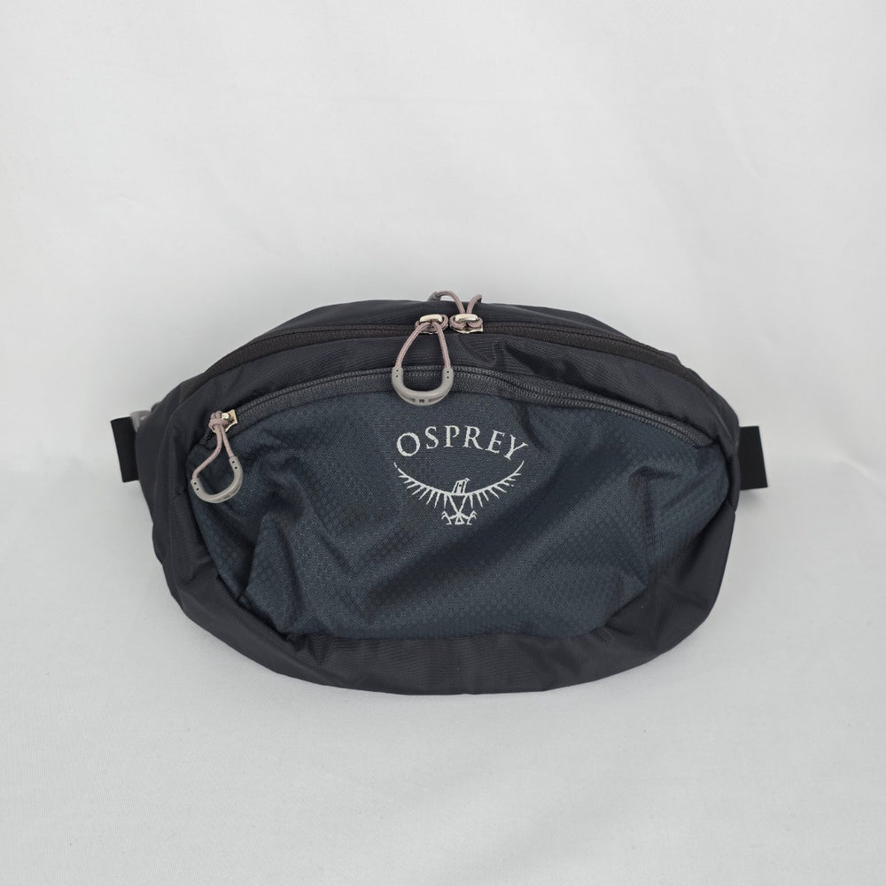 Osprey Waist Pack Belt Bag Grey Hiking Travel Fanny Pack Lightweight