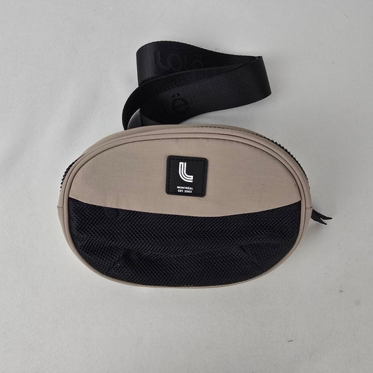 Lole Belt Bag Waist Pack Crossbody Black Travel Athletic