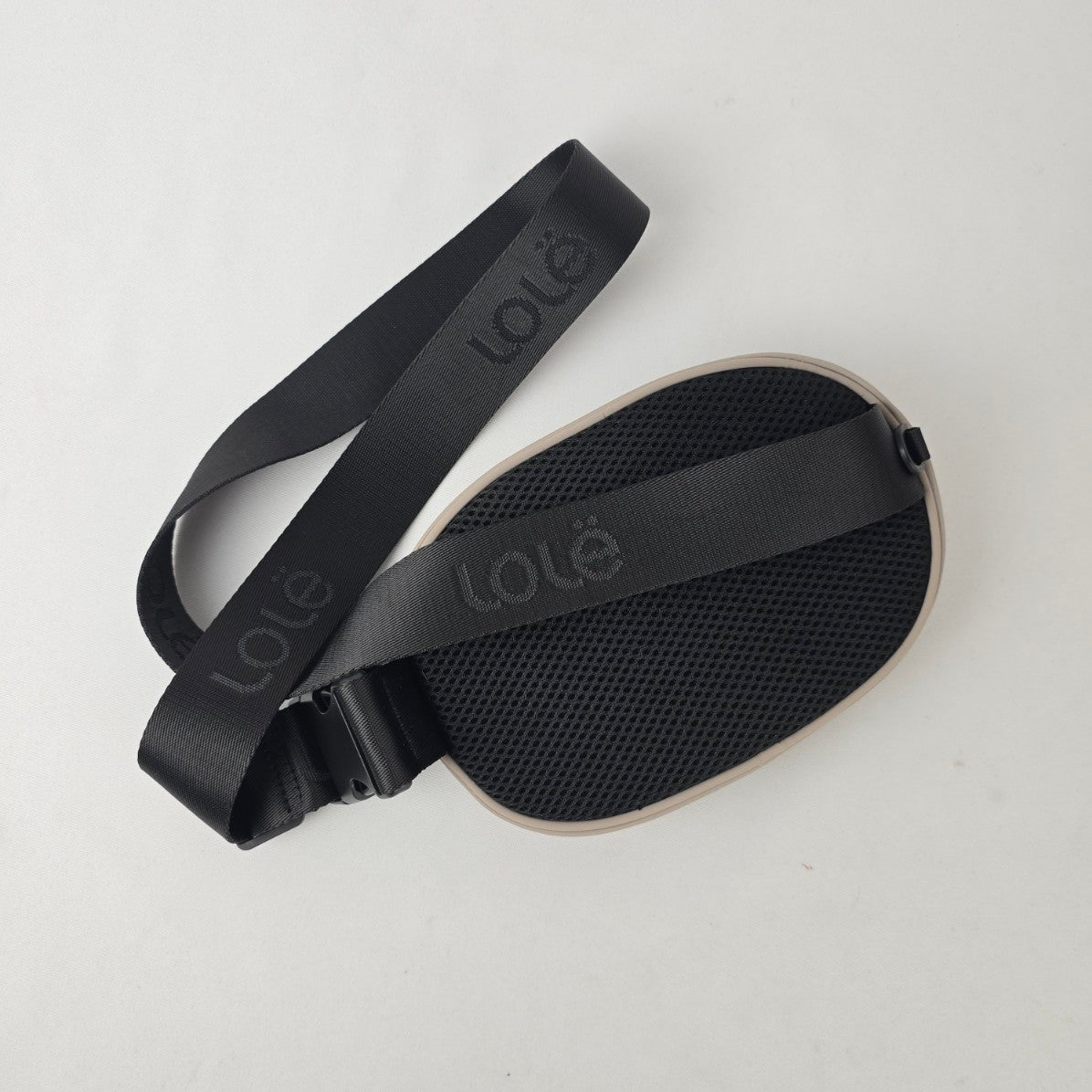 Lole Belt Bag Waist Pack Crossbody Black Travel Athletic