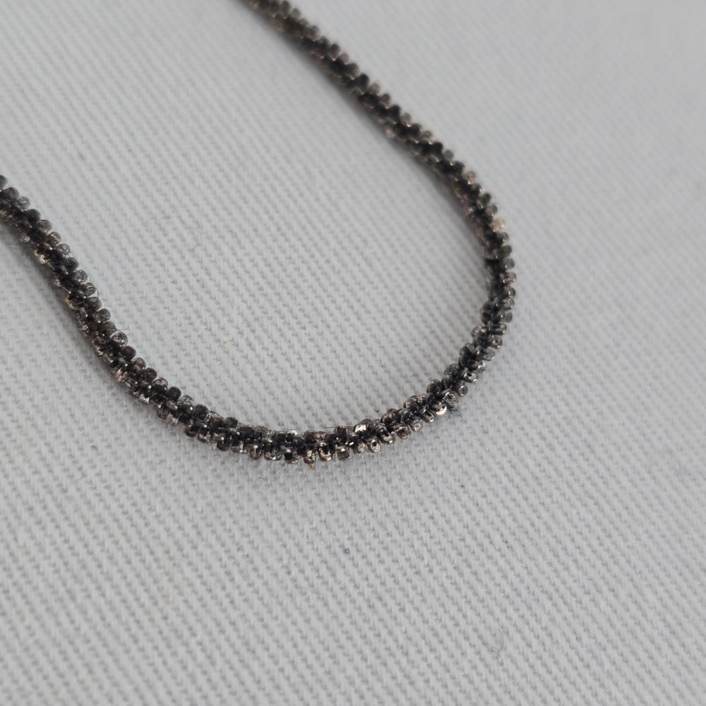 Twisted Silver Sparkle Chain – 925 Sterling