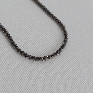 Twisted Silver Sparkle Chain – 925 Sterling