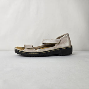 Naot Leather Comfort Sandals Adjustable Straps Orthopedic Footbed Size 8