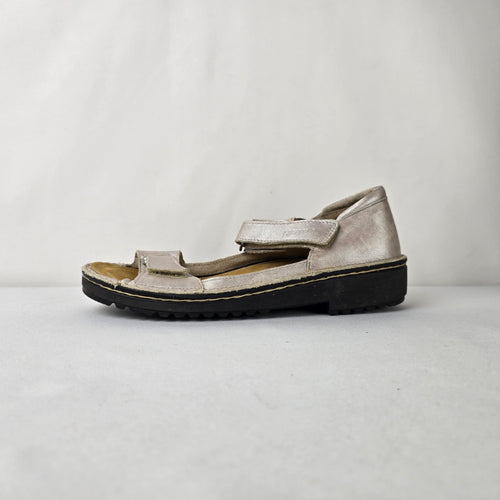 Naot Leather Comfort Sandals Adjustable Straps Orthopedic Footbed Size 8