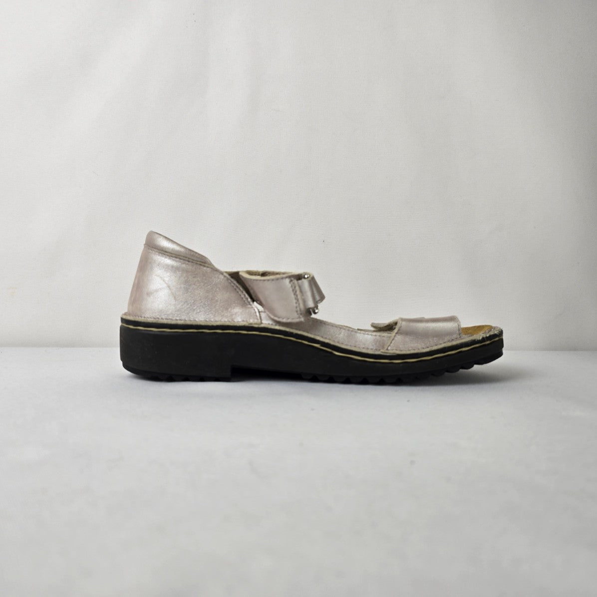 Naot Leather Comfort Sandals Adjustable Straps Orthopedic Footbed Size 8