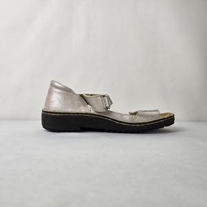 Naot Leather Comfort Sandals Adjustable Straps Orthopedic Footbed Size 8