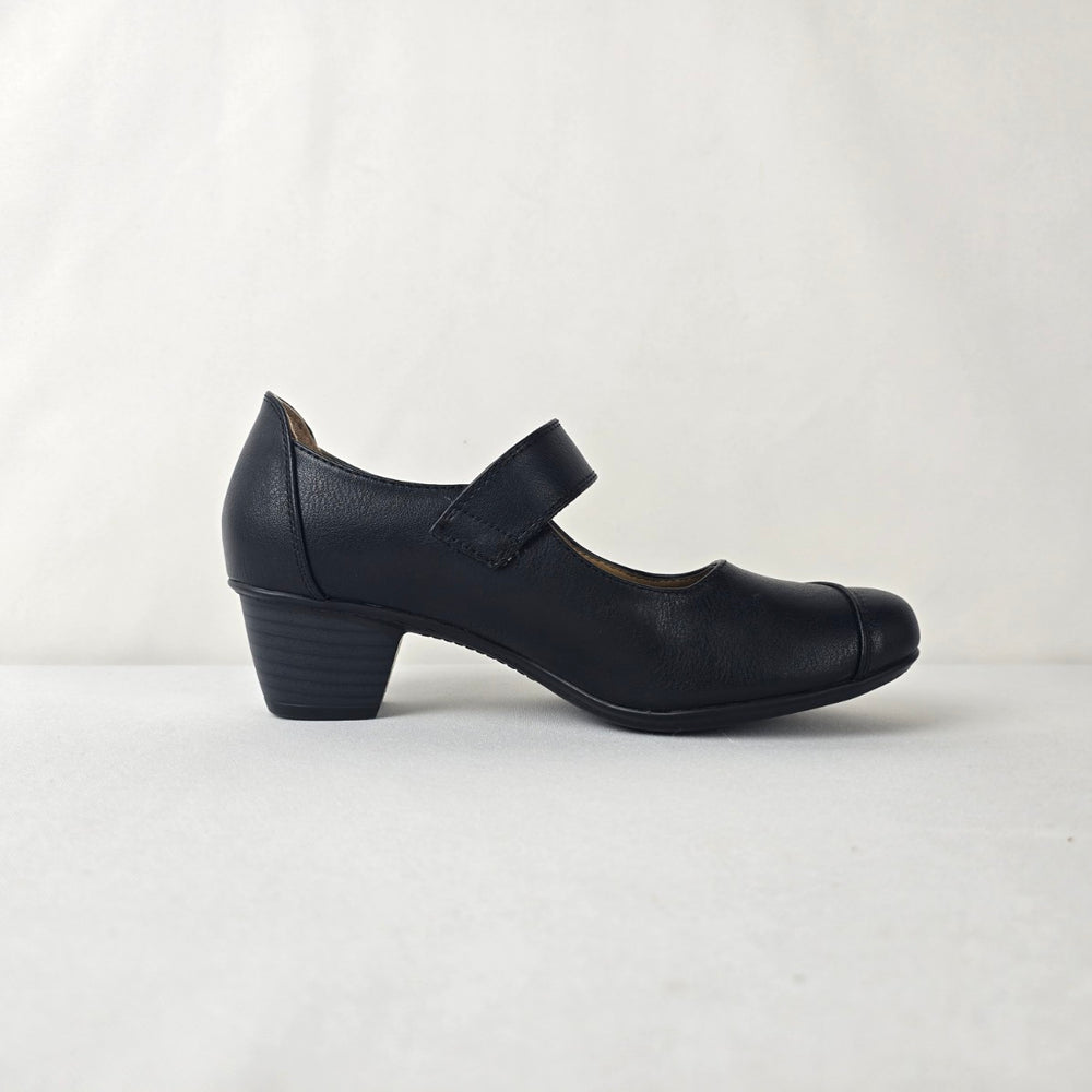 Kelly & Katie Black Mary Jane Heels Comfort Work Shoes Women’s Size 6