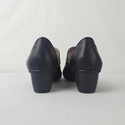 Kelly & Katie Black Mary Jane Heels Comfort Work Shoes Women’s Size 6