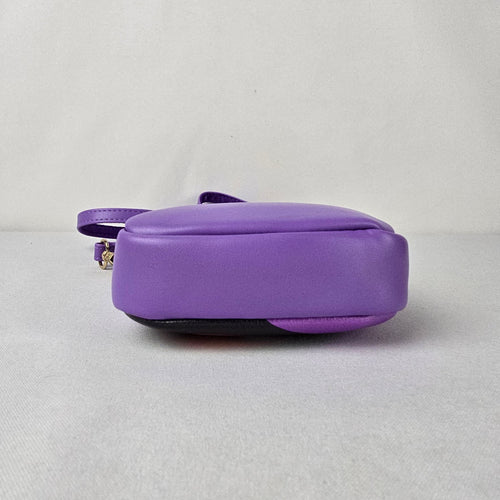 Indigenous Inspired Purple Crossbody Phone Bag Moon Maiden Art Purse