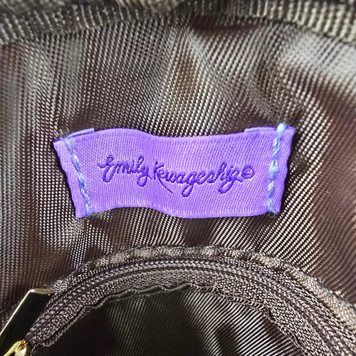 Indigenous Inspired Purple Crossbody Phone Bag Moon Maiden Art Purse